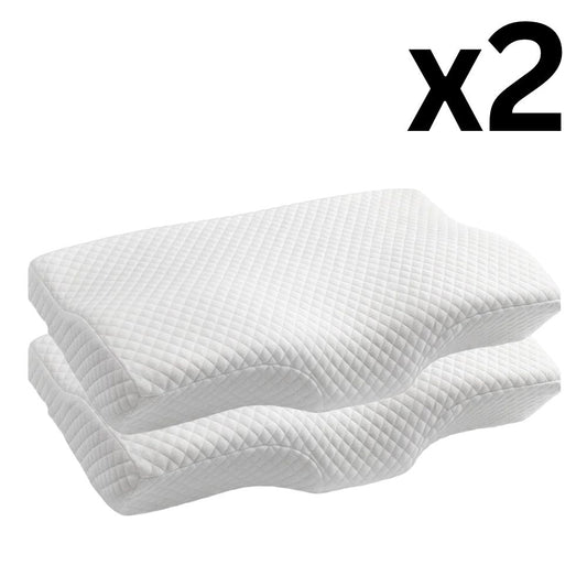 2 x Ergonomic Pillows