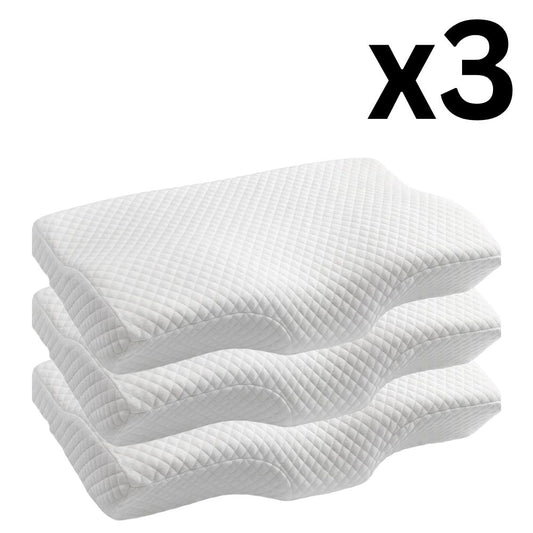 3 x Ergonomic Pillows