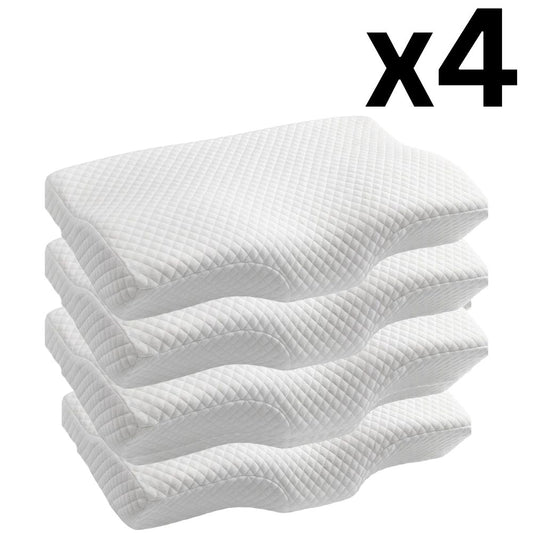 4 x Ergonomic Pillows