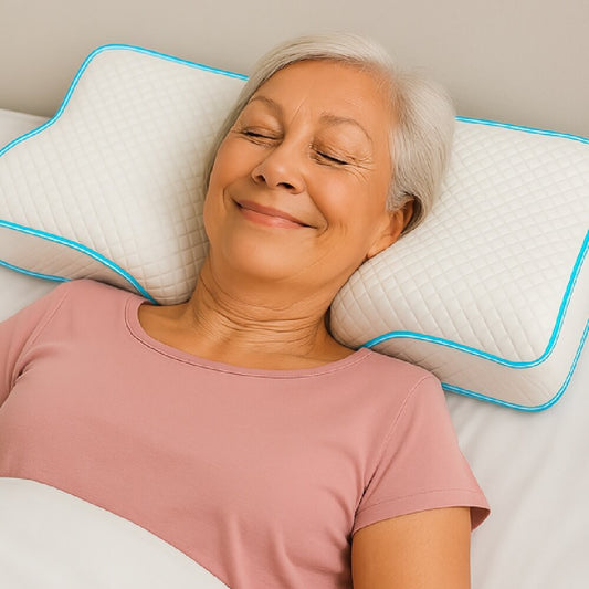 memory foam cervical pillow, orthopaedic cervical pillow, contour neck pillow for side sleepers, best cervical pillow for neck pain, ergonomic pillow