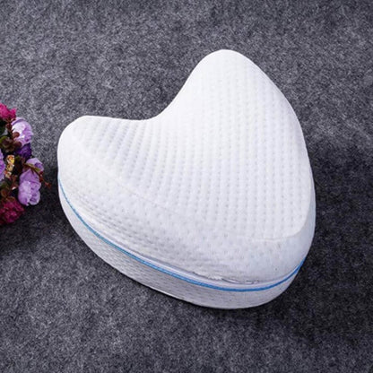Orthopedic memory foam knee pillow sciatica back pain relief